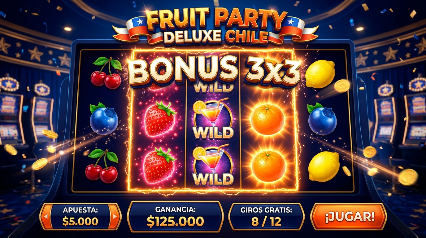 Fruit Party Deluxe mecánicas giros gratis